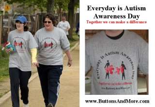 Autism t shirt   Everyday is Autism Awareness Day   M  