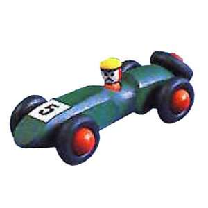  Wooden Classic Car Green Toys & Games