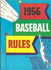 baseball rule books  