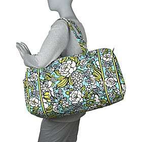 Vera Bradley Large Duffel Island Blooms handbag Travel Bag NWT 
