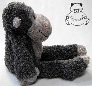 Junglie Gorilla Ape Jellycat Plush Toy Stuffed Animal Grey Huggable 