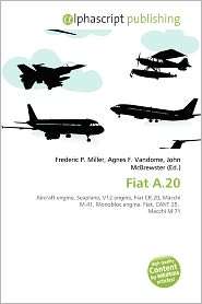 Fiat A.20, (6133602031), Frederic P. Miller, Textbooks   Barnes 