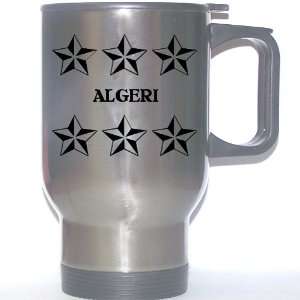  Personal Name Gift   ALGERI Stainless Steel Mug (black 