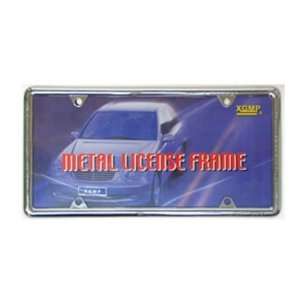  Die Cast Metal License Plate Frame   Round Automotive