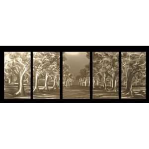  MENDOZA Tree Landscape Metal Wall Art Deco Decor Sculpture 