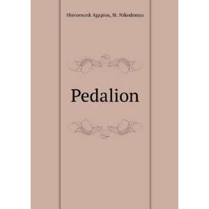  Pedalion St. Nikodemos Hieromonk Agapios Books