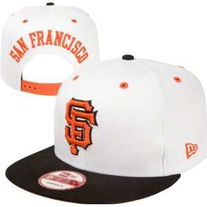 MLB San Francisco Giants Snapbacks Hats White Orange  