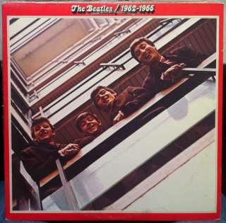 THE BEATLES 1962 1966 2 LP VG SKBO 3403 Vinyl 1976 Record  