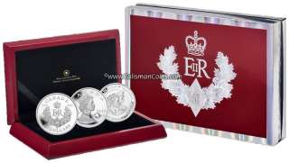 Canada 2012 $20 3 Coin Complete Collection Proof Set Diamond Jubilee 