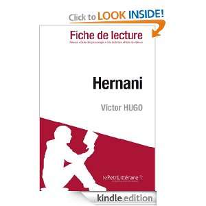 Hernani de Victor Hugo (Fiche de lecture) (French Edition) Eliane 