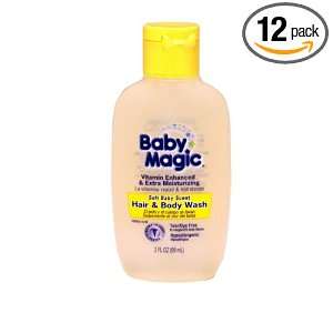  Baby Magic Gentle Hair & Body Wash, Travel Size, 2 Oz 