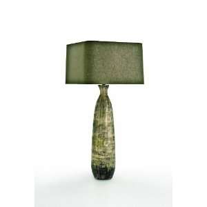    951 Detrick Multi Wash Porcelain Lamp, Gray Green