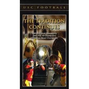 USC Football The Tradition Continues (VHS Video)