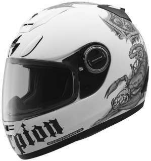 NEW Scorpion EXO 700 Motorcycle Helmet Matte White M L  