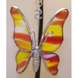   Stained Glass Wings (Yellow, Orange, Red and White) 