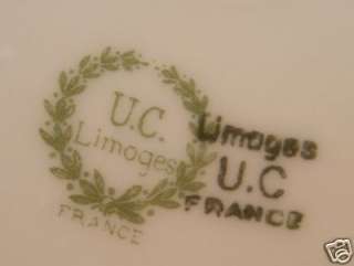 UC Limoges France Butterfly BREAD & BUTTER PLATE Nice  
