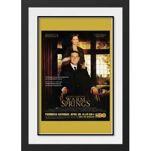 Warm Springs 20x26 Framed and Double Matted Movie Poster   Style B 