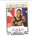 SONNY WEEMS 08/09 Topps photo shoot red on card auto ro