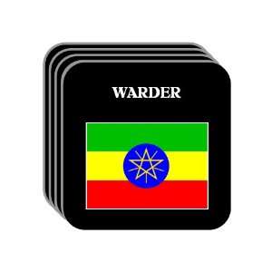  Ethiopia   WARDER Set of 4 Mini Mousepad Coasters 