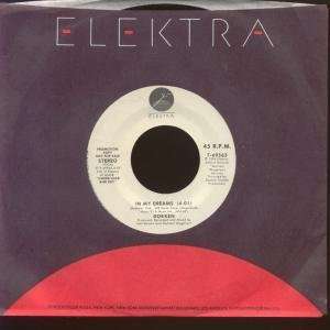  IN MY DREAMS 7 INCH (7 VINYL 45) US ELEKTRA 1985 DOKKEN Music