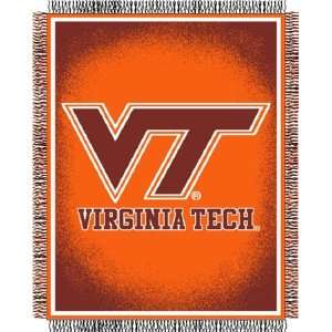  Virginia Tech University Collegiate Jacquard Throw Sports 
