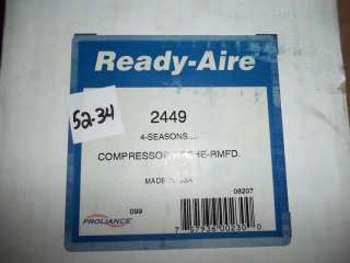 Remanufactured Ready Aire A/C Air Compressor P/N 2449  