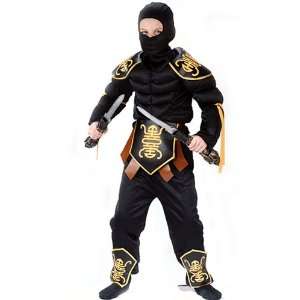  Ninja Warrior Muscle Chest Costume Child Medium 7 10 Toys 