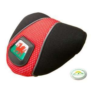 Sherpashaw,Wales Golf Mallet Putter Cover with FREE Sherpashaw ball 