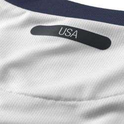   Nikes UNITED STATES short sleeve Game jersey for WC 2010