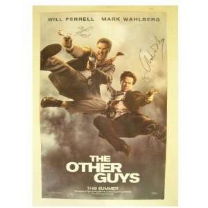   Other Guys Movie Poster Will Ferrell Wahlberg Mark 