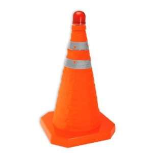  Safety Cone Collapsible w/ LED 24in.