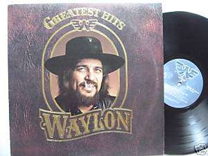 Waylon Jennings Greatest Hits LP  