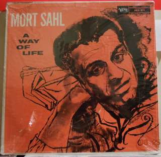 MORT SAHL A Way of Life Orig 1960 US LP SEALED  