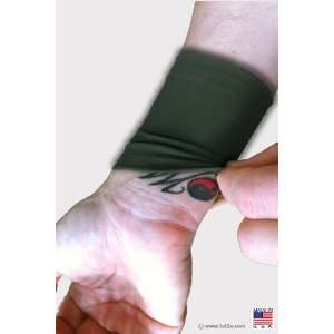 Tattoo Cover Up  Ink Armor Wrist 3 in. Cover Tattoo Sleeve Olive 