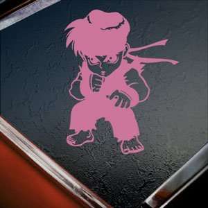  Street Fighter 4 Pink Decal Ryu Xbox 360 PS3 Car Pink 