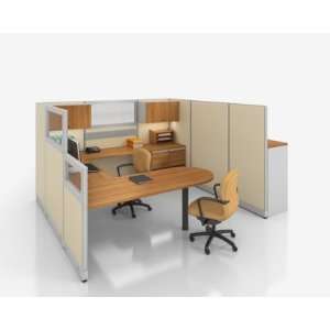   NV 18, Electried U Shape Office Cubicle Workstation