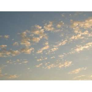  Sunset Clouds in Caribbean Sky, Ambergris Caye, Belize 