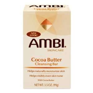  Ambi Cocoa Butter Cleansing Bar Case Pack 24 Beauty