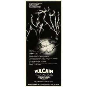  1945 Ad Vulcain Watch Co Grand Prix Stroboscope Records 