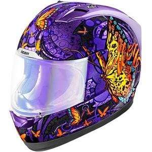  Icon Womens Alliance Chrysalis Helmet   X Large/Purple 