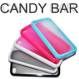   Hard and Soft Plastic Silicon Combination case for iPhone 4 and 4S