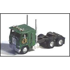   GHQ N Scale 1975 Freightliner Cab Over Semi Tractor Kit Toys & Games
