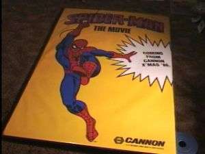 SPIDERMAN 85 ROLLED MOVIE POSTER RECALL JAMES CAMERON  