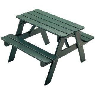 Little Colorado Childs Picnic Table  Green by Little Colorado