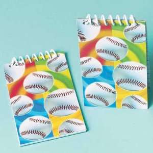  Baseball Notepads 12ct Toys & Games