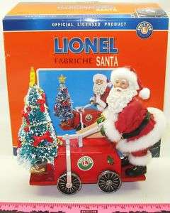 New Lionel Santa Lionel hand car Fabriche Kurt S. Adler  