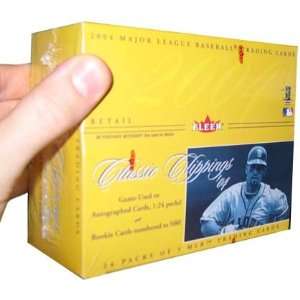  2004 Fleer Classic Clippings Baseball Retail Box   24P5C 