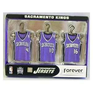  Americans Sports Sacramento Kings Road Jersey Magnet Set 