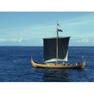  Replica of the Gokstad Viking Ship, Norway, Scandinavia 