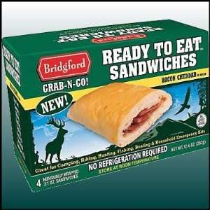 Bridgfords Grab N Go Ready To Eat Sandwiches   Bacon and Cheddar 